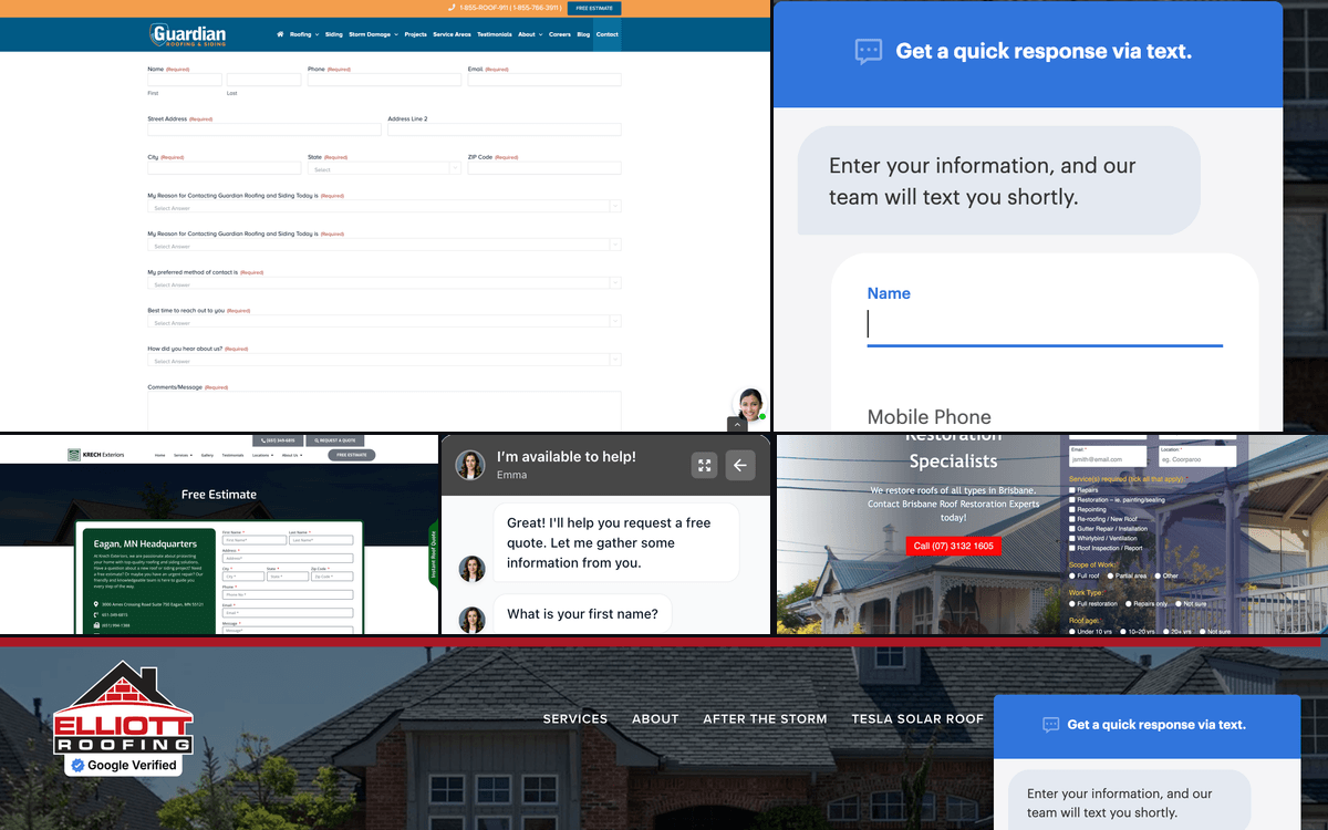 I Audited 14 Roofing Websites. They All Commit the Same 6 Sins.